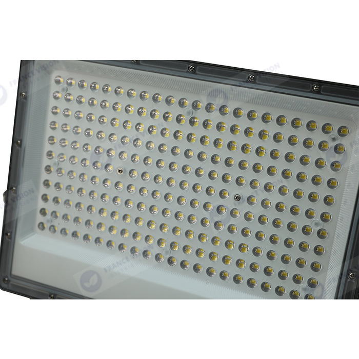 Lot de 20x Projecteurs LED filaires - Série PERLE V2 - 100 Watts - 12 000 Lumens - 120 Lumens/Watt - Angle 90° - IP65 - 6000K - 290 x 230 x 25 mm