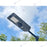 Lampe de rue solaire - Série STARSHIP - Rendu lumineux 1200 Watts - 3600 Lumens - Couleur 6000K - Angle 150x70° - IP65 - Dimensions 82 x 30 x 8 cm - Tube d'insertion 45mm - Avec détecteur de mouvement - Télécommande - 3 modes de fonctionnement