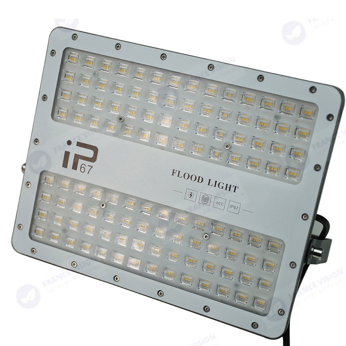 Projecteur LED filaire - Série ELITE - 50 Watts - 6000 Lumens - 120 Lumens / Watt -  Angle 140x70° - IP67 - Protection à l'impact IK08 - 20 x 16 x 4 cm - Couleur 4500k