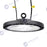 Lampe industrielle UFO - Série SAPHIR V2 - Puissance Ajustable 85 / 100 / 150 / 200 Watts - 200 Lumens/Watt - Angle 120° - IP65 - IK08 - 30 x 8 cm - Dimmable - Transformateur OSRAM - Flicker Free - 5000k - Garantie 5 ans