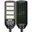 Lot de 12x Solaires - Luminaire LED pour Candélabre / Lampe de rue et parking - Série VIEW V2 - 300 Watts - 2300 Lumens - Angle 140*70° - IP65 - Lampe 62 x 25 x 5 cm - Panneau MONOCRISTALLIN - Détecteur de mouvement - 4000k - Tube d'insertion 45mm
