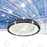 Lot de 10x Lampes industrielles UFO - Série LIGHT V2 - 200 Watts - 20 000 Lumens - 100 Lumens/Watt - Angle 120° - IP65 - Protection à l'impact IK08 - 32 x 5 cm - Couleur éclairage 6000K - Garantie 3 ans
