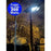 Lot de 5x Lampadaires solaires extérieurs de rue / parking - Série POWER ULTRA - Rendu 200 Watts - 2000 lumens - 180° - IP65 - 46 x 36 x 8 cm - Avec capteur crépusculaire - Télécommande - Avec détecteur de mouvement - Diamètre tube d’insertion 45 mm