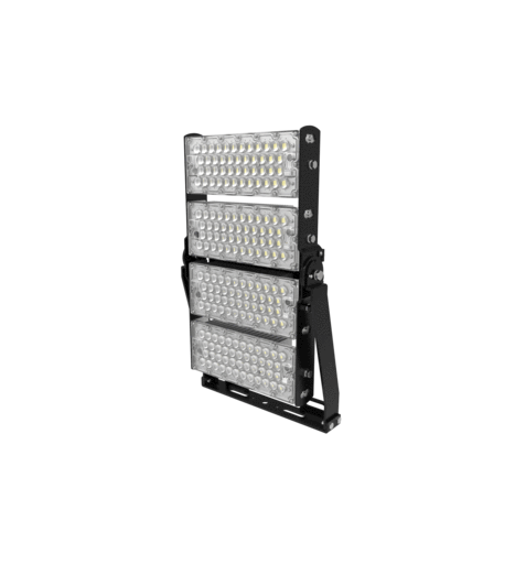 Projecteur haute puissance LED de stade - Série Évasion - 400 Watts - 64 000 Lumens - 160 Lumens/Watt - 597 x 362 x 132 mm - Angle 20° / 40° / 60° / 90° / 140*100° / 120° au choix - IP65 - Rotatif - Transformateur Meanwell - Garantie 5 ans