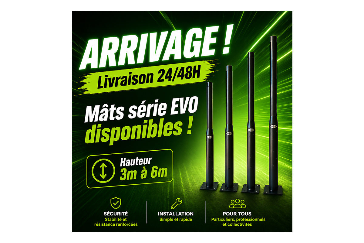 ⚡ [ARRIVAGE] Arrivage mats EVO V1 / EVO V4 - modèles de nouveau en stock