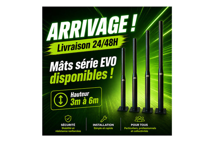 ⚡ [ARRIVAGE] Arrivage mats EVO V1 / EVO V4 - modèles de nouveau en stock