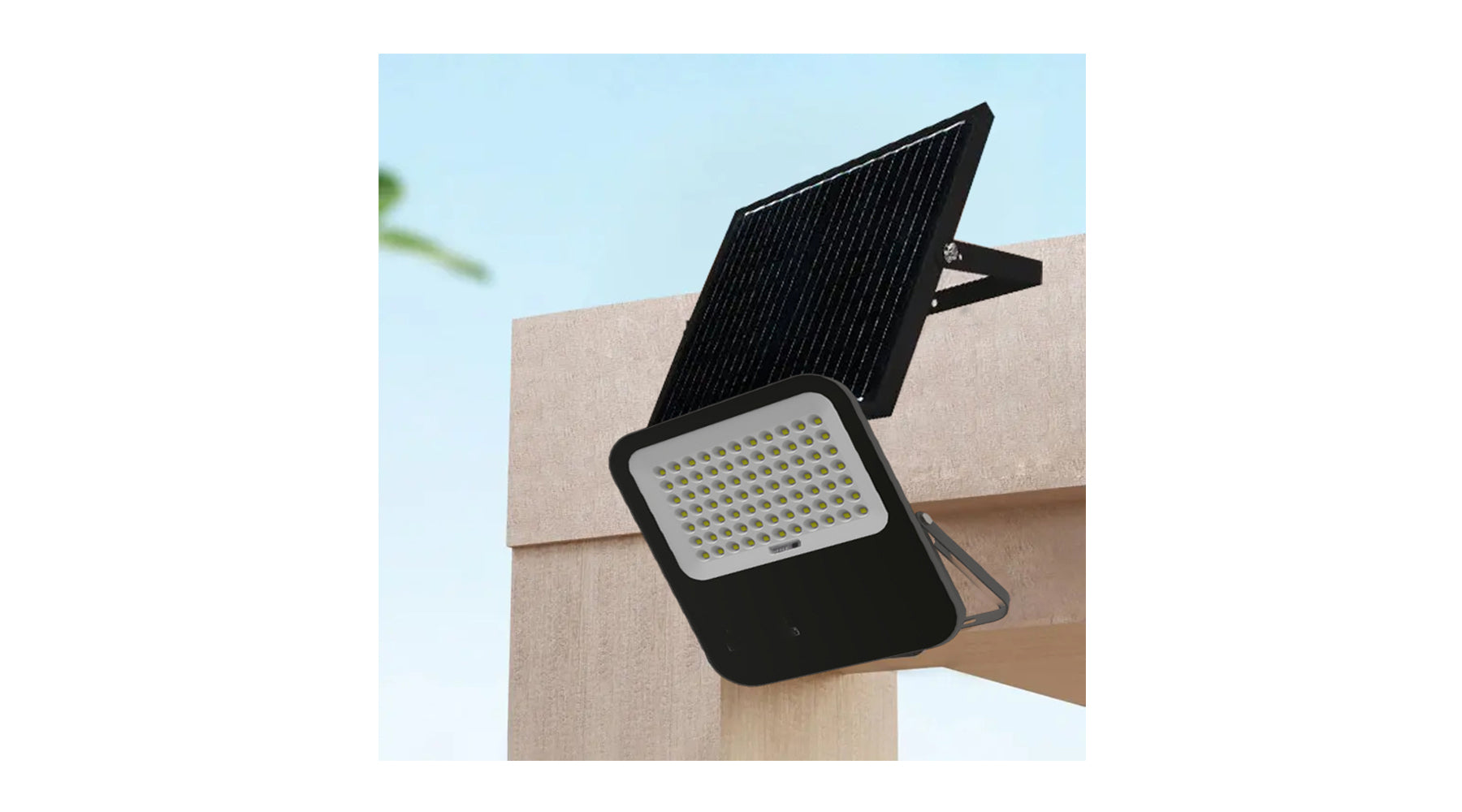 🚀[PRÉSENTATION] Projecteur LED solaire Série BIG BOY V3 - Modèle Noir