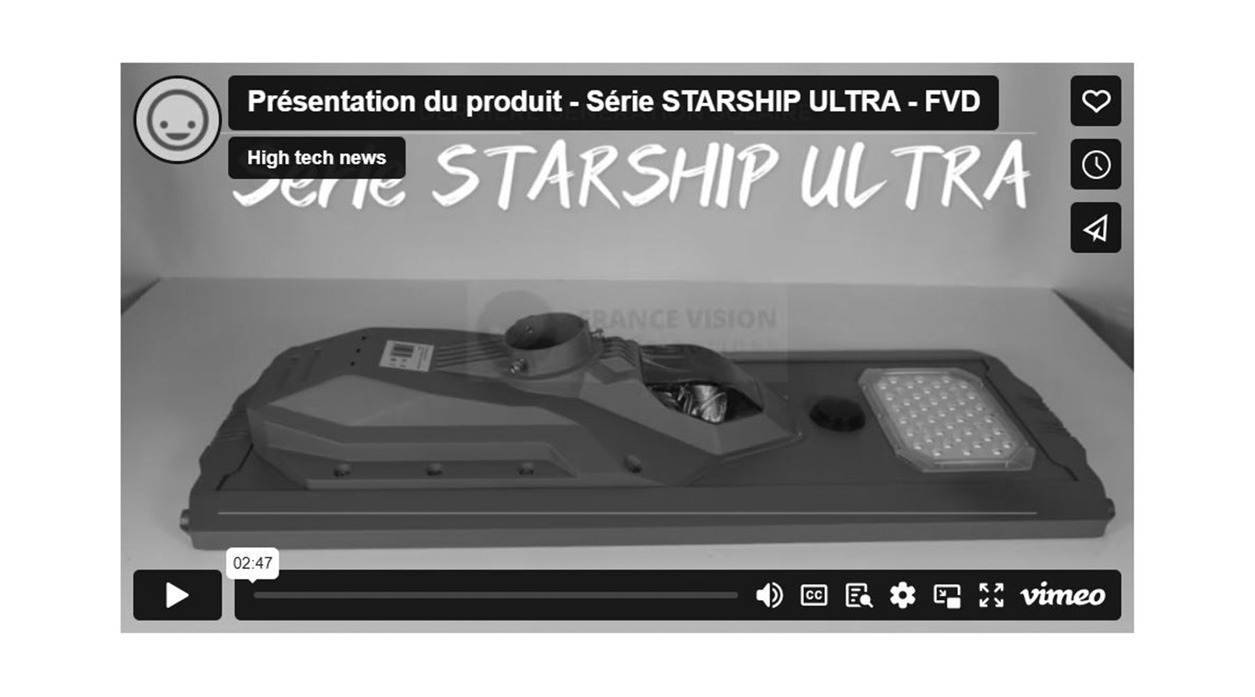 🎦[VIDÉO] Nouvelle vidéo de présentation - Série STARSHIP ULTRA