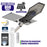Lampe de rue solaire - Série INTERSTELLAR ELITE PIR - 800 Watts - 5600 Lumens - Angle 150*70° - IP66 - Lampe 75 x 34 x 10 cm - Panneau MONO 67 x 45 x 3 cm - Contrôleur intelligent - Télécommande - Support inclus - Détecteur de mouvement - 6000k