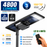 Lot de 4x Lampes de rue solaires - Série STARSHIP ELITE - 4800 Lumens - Angle 150x70° - IP65 - 3000k/4000k/6000k au choix - Structure ALUMINIUM - Tube d'insertion 76mm - Régulateur MPPT - Détecteur de mouvement - Télécommande - Garantie 3 ans