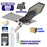 Lot de 4x Lampes de rue solaires - Série INTERSTELLAR ELITE PIR - 800 Watts - 5600 Lumens - Angle 150*70° - IP66 - Lampe 75 x 34 x 10 cm - Panneau 67 x 45 x 3 cm - Contrôleur intelligent - Télécommande - Support inclus - Détecteur de mouvement - 6000k