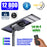 Lot de 4x Lampes de rue solaires - Série STARSHIP ELITE - 12 800 Lumens - Angle 150x70° - IP65 - 3000k/4000k/6000k au choix - Structure ALUMINIUM - Tube d'insertion 76mm - Régulateur MPPT - Détecteur de mouvement - Télécommande - Garantie 3 ans
