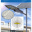 Lot de 4x Lampes de rue solaires - Série INTERSTELLAR ELITE PIR - 800 Watts - 5600 Lumens - Angle 150*70° - IP66 - Lampe 75 x 34 x 10 cm - Panneau 67 x 45 x 3 cm - Contrôleur intelligent - Télécommande - Support inclus - Détecteur de mouvement - 6000k
