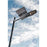 Lot de 4x Lampes de rue solaires - Série INTERSTELLAR - 200 Watts - 2100 lumens - 180° - IP67 - Lampe 52 x 26 x 8 cm - Avec Télécommande - Support  inclus - 3000K - Capteur crépusculaire