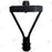 Lot de 4x Lampes de jardin et parking filaires CCT (3000k/4000k/6500k) - Série OVALI V3 - 50 Watts - 8350 Lumens - 167 Lumens/watt - IK08 - IP66 - 120° ajustable - 44 x 30 x 30 cm - Tube d’insertion 48 / 60mm - Garantie 5 ans