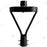 Lot de 4x Lampes de jardin et parking filaires CCT (3000k/4000k/6500k) - Série OVALI V3 - 50 Watts - 8350 Lumens - 167 Lumens/watt - IK08 - IP66 - 120° ajustable - 44 x 30 x 30 cm - Tube d’insertion 48 / 60mm - Garantie 5 ans