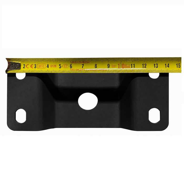 Support mural pour Candélabre / Lampe de rue et parking – V3 - Diamètre 45mm - Couleur NOIR - Modèle renforcé avec antirouille