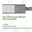 Lampe de rue filaire - Série FLEX V2 - 150 Watts - 19 500 Lumens - 130 Lumens/Watt - IP65 - IK09 - Angle 140x70° - 62x 46 x 2 cm - 3000k – Angle rotatif ajustable - Tube d'insertion 50/60mm - Garantie 5 ans
