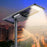 Lot de 4x Lampes de rue solaires - Série STARSHIP ELITE - 12 800 Lumens - Angle 150x70° - IP65 - 3000k/4000k/6000k au choix - Structure ALUMINIUM - Tube d'insertion 76mm - Régulateur MPPT - Détecteur de mouvement - Télécommande - Garantie 3 ans