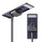 Lot de 4x Lampes de rue solaires - Série STARSHIP ELITE - 12 800 Lumens - Angle 150x70° - IP65 - 3000k/4000k/6000k au choix - Structure ALUMINIUM - Tube d'insertion 76mm - Régulateur MPPT - Détecteur de mouvement - Télécommande - Garantie 3 ans