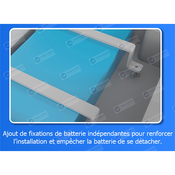 Lampe de rue solaire - Série STARSHIP ULTRA BLACK - Rendu lumineux 2000 Watts - 5000 Lumens - 6000k - Angle 140*70° - IP65 - Structure aluminium - Dimensions 108 x 22 x 8 cm - Tube 60mm - Contrôle intelligent - Détecteur de mouvement - Télécommande