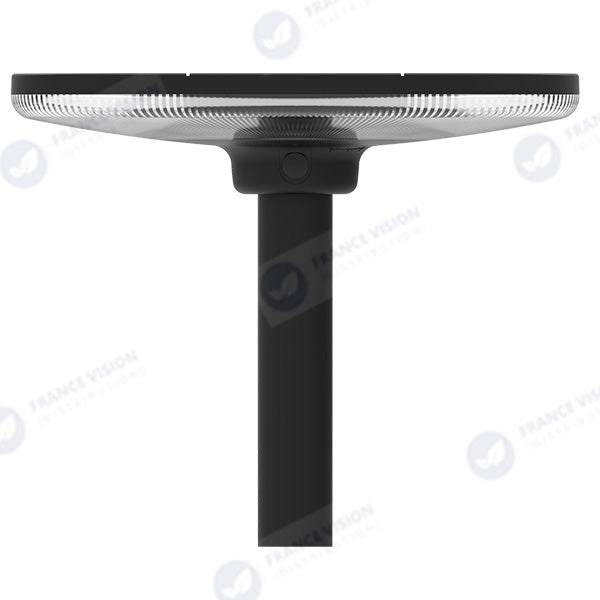 Lot de 5x Lampes solaires - Série OVNI SUN FLOWER V2 250 - CCT (3000k+6500k) - Rendu Lumineux 250 Watts - 1500 Lumens - Angle 120° - IP65 - 44 x 44 x 10 cm - Panneau MONOCRISTALLIN - Détecteur de mouvement - Télécommande - Capteur crépusculaire