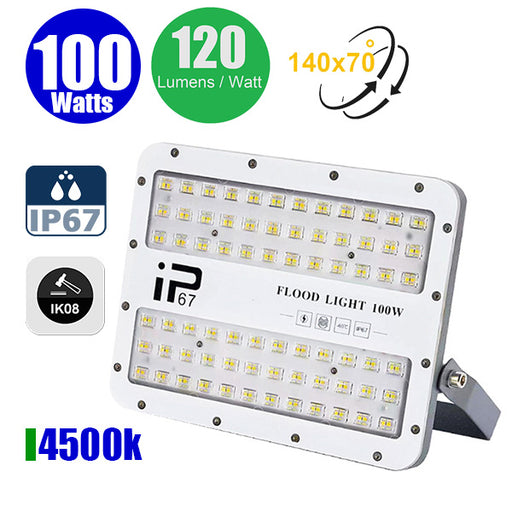Projecteurs 100 Watts Tag indice de protection ik10 LED World PRO Projecteurs 100 Watts Tag indice de protection ik10 LED World PRO