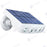 Lot de 20x Projecteurs / Lampes de sécurité solaire LED multifonctionnelles - Série HYPNOSE - Rendu lumineux 80 Watts - 600 Lumens - Multi angles d'installation 360° - IP65 - 14 x 11 x 3 cm - Détecteur de mouvement - 3 Modes - Modèle blanc - 6000k