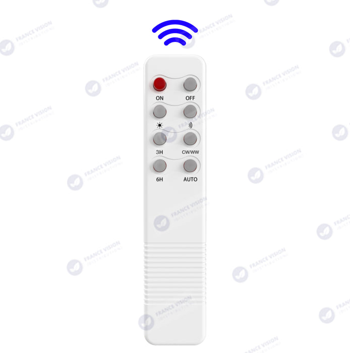 Solaire - Luminaire LED pour Candélabre / Lampe de rue et parking - Série VIEW V3 CCT (Couleur Changeante en Température) - 800 Watts - 3500 Lumens - Angle 140*70° - IP65 - Lampe 72 x 25 x 5 cm - Panneau MONOCRISTALLIN 61 x 23 cm - Détecteur de mouvement