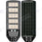 Solaire - Luminaire LED pour Candélabre / Lampe de rue et parking - Série VIEW V3 CCT (Couleur Changeante en Température) - 800 Watts - 3500 Lumens - Angle 140*70° - IP65 - Lampe 72 x 25 x 5 cm - Panneau MONOCRISTALLIN 61 x 23 cm - Détecteur de mouvement