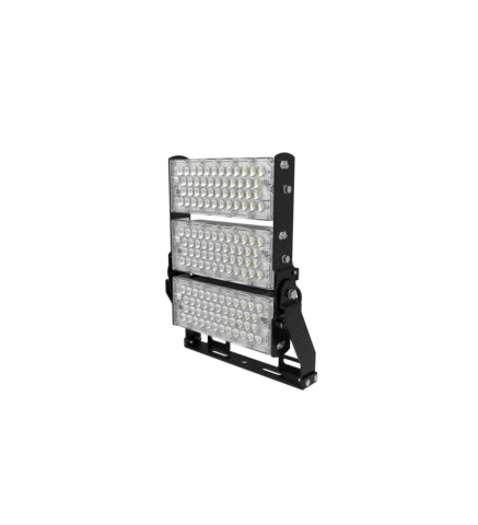 Projecteur haute puissance LED de stade - Série Évasion - 300 Watts - 48 000 Lumens - 160 Lumens/Watt - 475 x 362 x 132 mm - Angle 20° / 40° / 60° / 90° / 140*100° / 120° au choix - IP65 - Rotatif - Transformateur Meanwell - Garantie 5 ans
