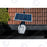 Lampe de rue solaire - Série INTERSTELLAR - 200 Watts - 2100 lumens - 180° - IP67 - Lampe 52 x 26 x 8 cm - Panneau solaire 58 x 35 cm - Avec Télécommande - Support  inclus - 3000K - Capteur crépusculaire