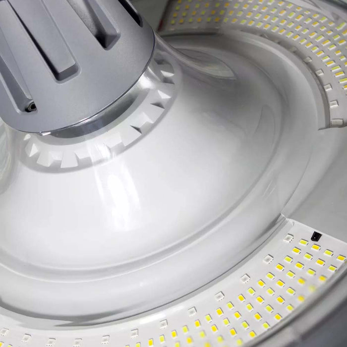 Palette de 14x Lampes LED solaires  - Série OVNI FUTUR - RGBWW - Type UFO - 1200 Watts - 2800 lumens - Panneau Monocristallin - Diamètre tube d'insertion 76 mm - Télécommande - Couleur 3000K / 6000K / RGB