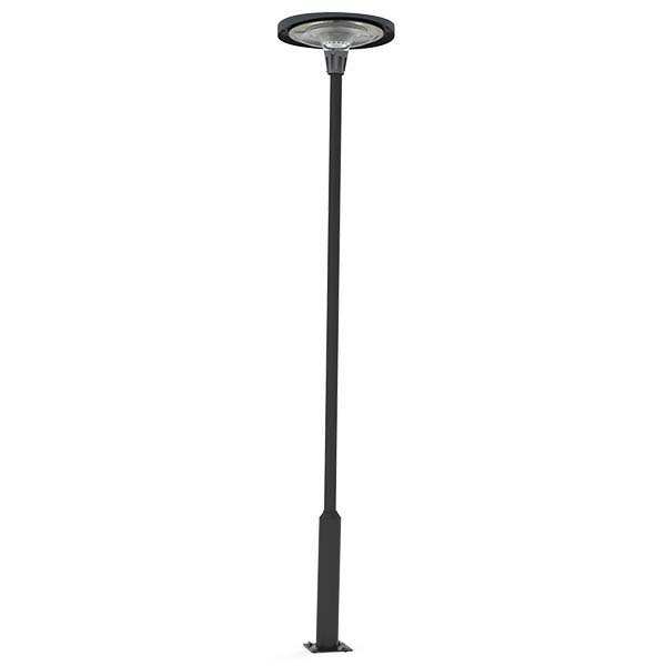 Palette de 14x Lampes LED solaires  - Série OVNI FUTUR - RGBWW - Type UFO - 1200 Watts - 2800 lumens - Panneau Monocristallin - Diamètre tube d'insertion 76 mm - Télécommande - Couleur 3000K / 6000K / RGB