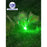 Projecteur LED solaire - Série WARRIOR RGBW (Multicolores + Blanc) - 100 Watts - Angle 120° - Lampe 26 x 20 x 6 cm - IP67 - Avec télécommande - Avec capteur crépusculaire - Bluetooth - Rythme musical - Panneau solaire inclus